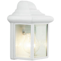 BRILLIANT NISSIE exterior wall light white E27 - 40W