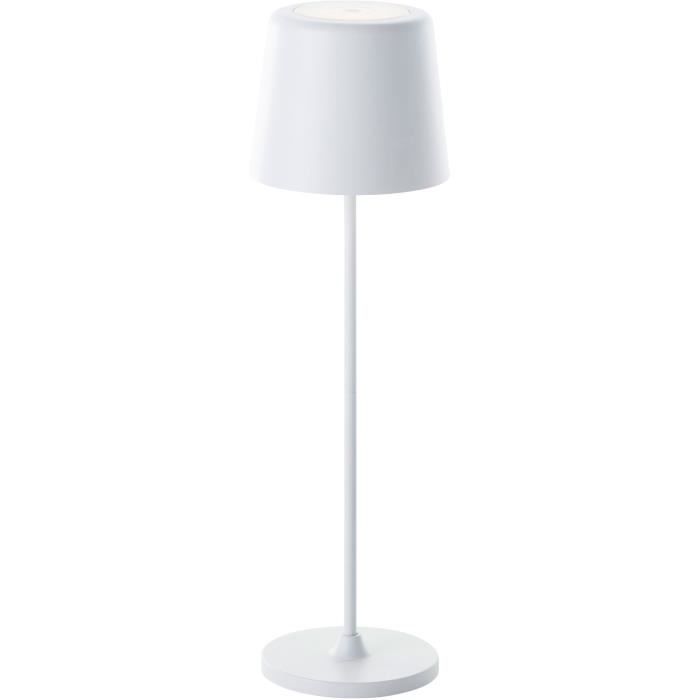 KAAMI BRILLIANT LED table lamp - 2W - IP44 - Metal and plastic - Matt white