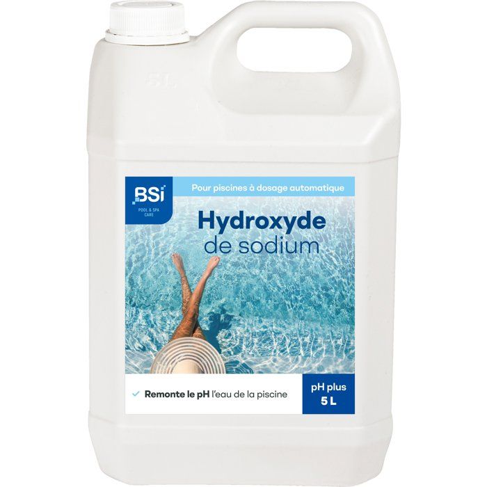 BSI pH Plus Flüssig  5 l  Automatische Dosierung  pH-Wert-Regulierung  Schwimmbad