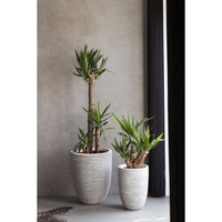 Capi Flowerpot Nature Rib 36 x 47 cm Ivory KOFI782 424227