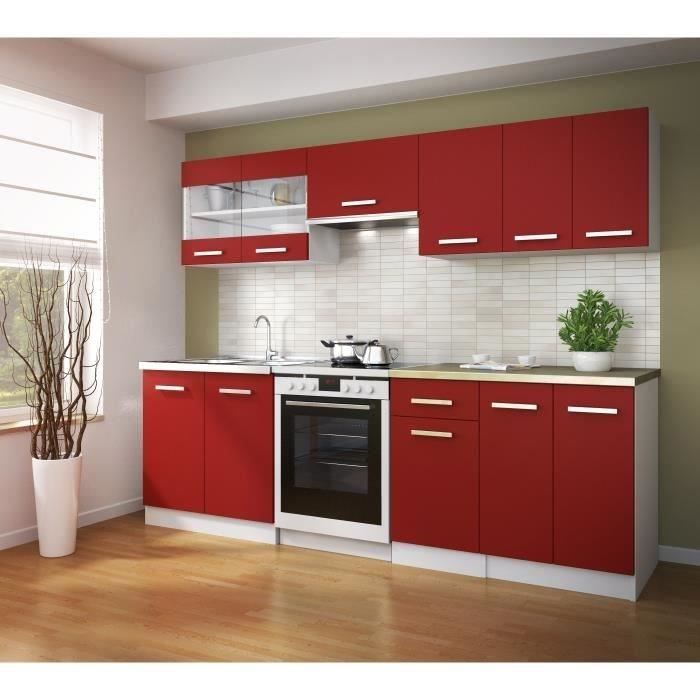 Ultra Kitchen High Furniture L 60 cm - Matt red