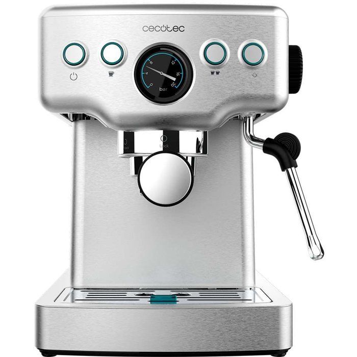 Kaffeemaschine - CECOTEC - Power Espresso 20 Barista Mini - 1465 W - 20 bar - 1,8 l - Edelstahl