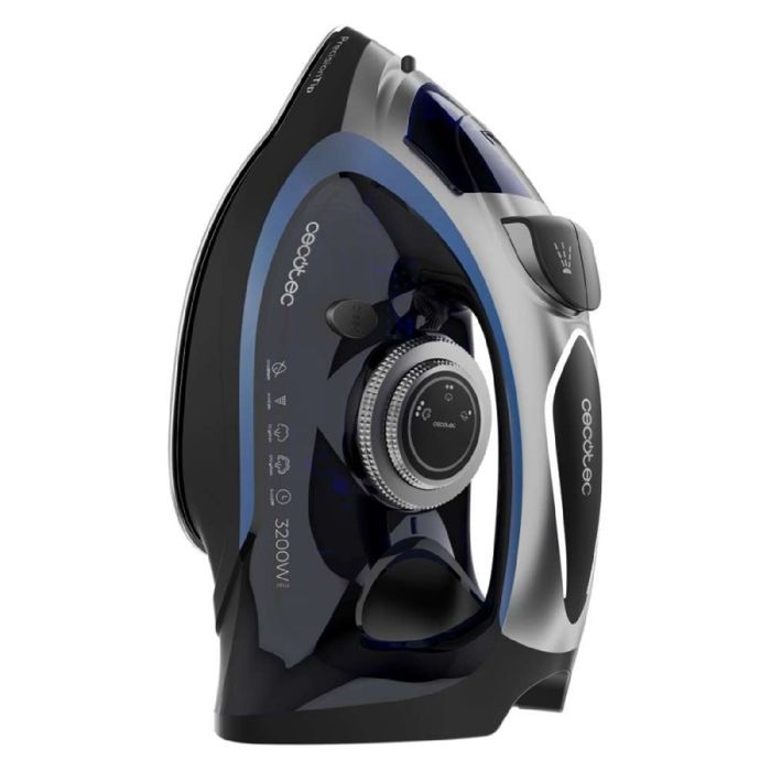 Bügeleisen - CECOTEC - IronHero 3200 Vital - 3200 W - Antikalkfunktion - 270 g/min - Schwarz / Edels