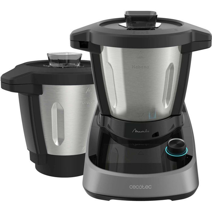 Küchenmaschine  CECOTEC  Mambo Touch mit Habana-Schüssel  1600 W  3,3 l  37 Funktionen  Grau