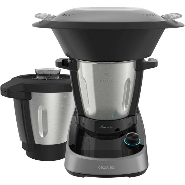 Küchenmaschine  CECOTEC  Mambo Touch mit Habana-Schüssel  1600 W  3,3 l  37 Funktionen  Grau