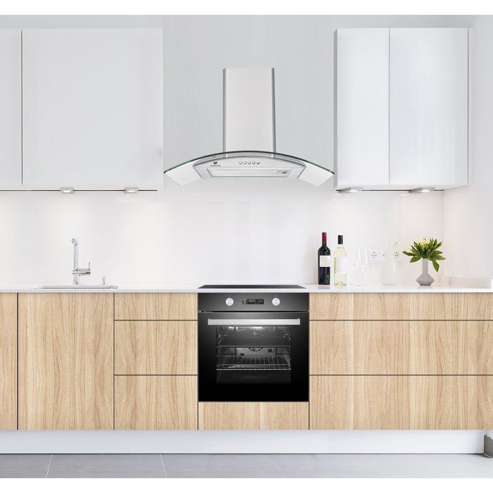 Dekorative Dunstabzugshaube  CONTINENTAL EDISON  CEH60GS2  Klasse A  60 x 47 x 50/84 cm  Edelst