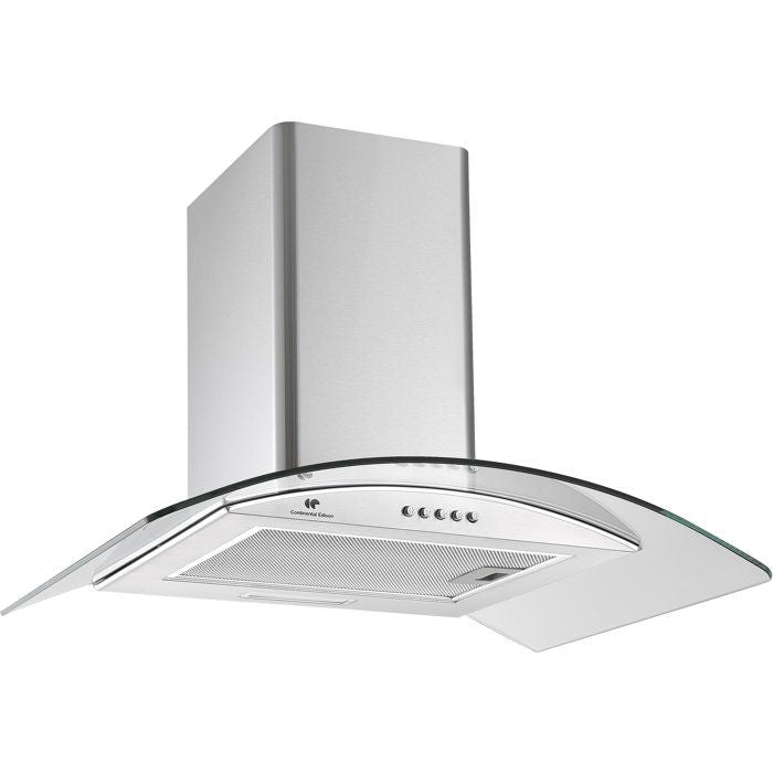 Dekorative Dunstabzugshaube  CONTINENTAL EDISON  CEH60GS2  Klasse A  60 x 47 x 50/84 cm  Edelst