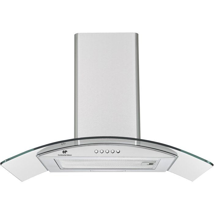 Dekorative Dunstabzugshaube  CONTINENTAL EDISON  CEH60GS2  Klasse A  60 x 47 x 50/84 cm  Edelst