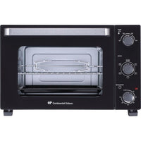 Continental Edison CEMF35B4 - Electric minifour 35L Black - 1500W - Rotissoire, natural convection