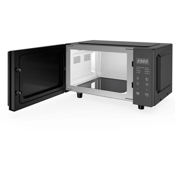 Mikrowelle ohne Drehteller  Flachbett  Grill  CONTINENTAL EDISON  CEMO23FB  1280 W  B 49,2 x H