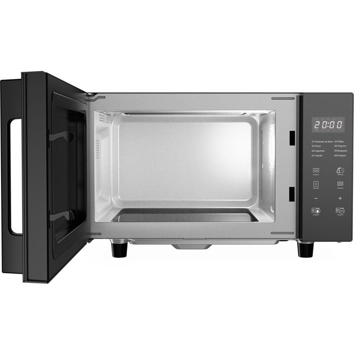 Mikrowelle ohne Drehteller  Flachbett  Grill  CONTINENTAL EDISON  CEMO23FB  1280 W  B 49,2 x H