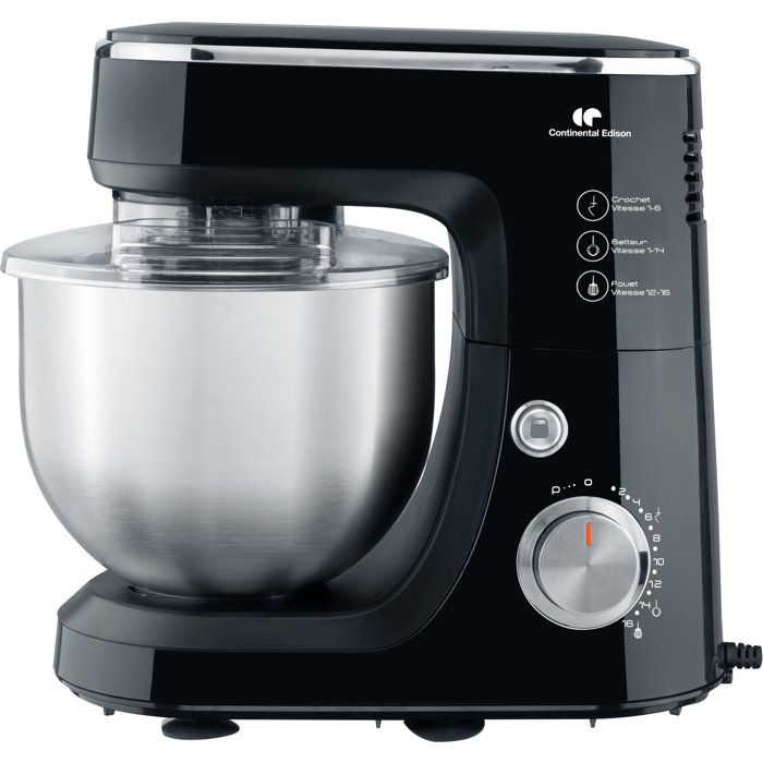 Küchenmaschine  CONTINENTAL EDISON  CERP800B2  800 W  4,3 l  10 Geschwindigkeitsstufen + Pulsfu