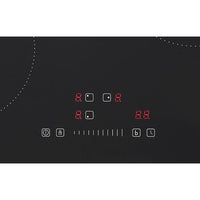 Continental Edison 3-burner induction hob - 3 timers - 3 boosters - black