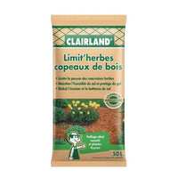 CLAIRLAND Natürliche Holzspäne Limit'herbes - 50 l