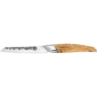 Küchenmesser  GESCHMIEDET  KATAI  VG10-Stahl  Griff aus Wurzelholz  L 12,5 cm