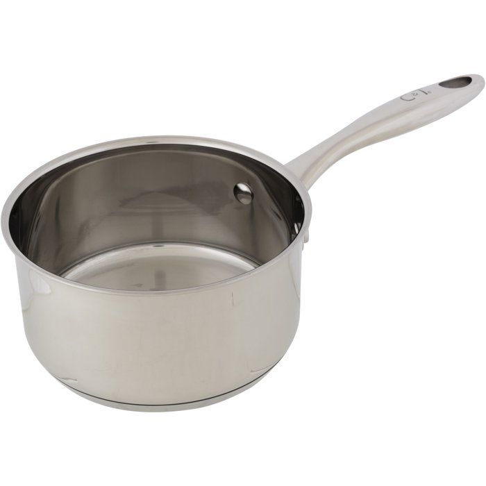 Stieltopf  GEMÜTLICH & TRENDIG  KLASSISCH  Edelstahl  Ø 16 cm  1,61 l  Geeignet für alle Herda