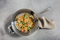 Wok  GEMÜTLICH & TRENDIG  KLASSISCH  Edelstahl  Ø 30 cm  Geeignet für alle Herdarten, inklusive
