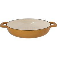 Grillpfanne  GEMÜTLICH & TRENDIG  FONTESTIC  Emailliertes Gusseisen  Ø 28 cm  Geeignet für alle