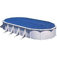 Sommer-Luftpolsterfolie - GRE - 180 µ - Schwimmbad 8,10 x 4,70 m - Für Stahl-/Kunststoff-, Rohr- ode