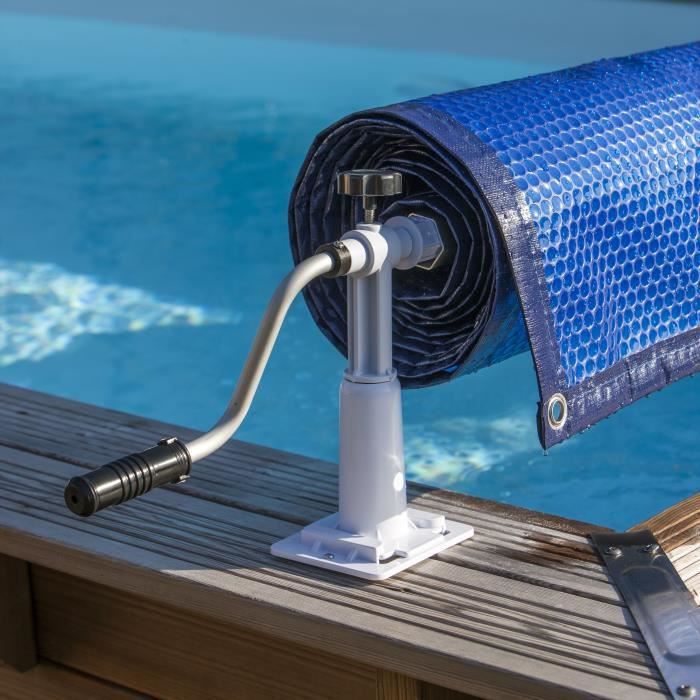 GRE - Cover reel for above ground pools up to 5.8m wide - cylindrical model