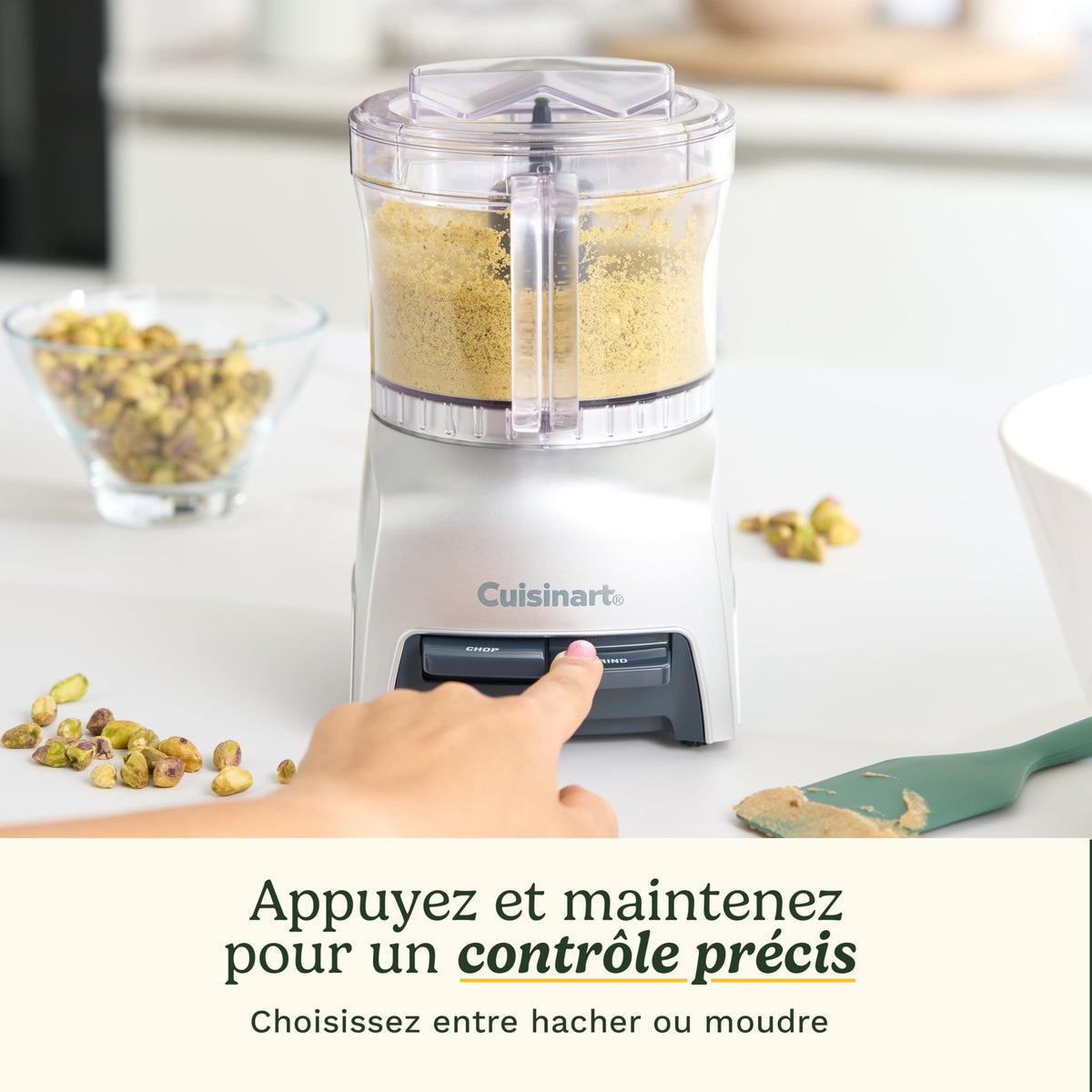 Elektrischer Zerkleinerer - CUISINART - CCH32E Pixie Chopper - 250 W - 0,7 l - Grau