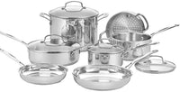 Kochgeschirr-Set  Geeignet für alle Herdarten, inklusive Induktion  CUISINART  77-11G  Edelstahl
