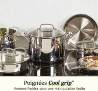 Kochgeschirr-Set  Geeignet für alle Herdarten, inklusive Induktion  CUISINART  77-11G  Edelstahl