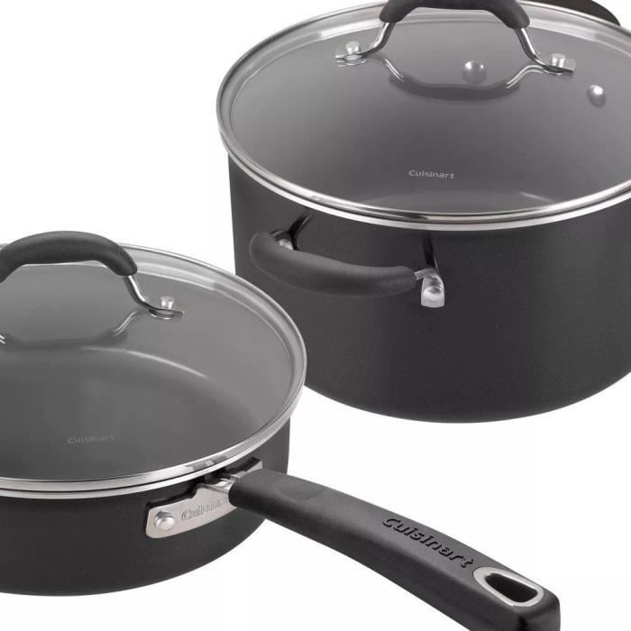 Kochgeschirr-Set  Alle Herdarten einschließlich Induktion  CUISINART  54C11BKEU  Keramik  Antih