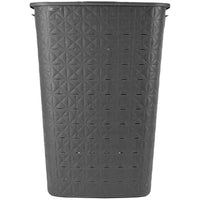 Wäschekorb - CURVER - Softex - 56L - 70% recycelt - 59 x 43 x 34 cm - Grau