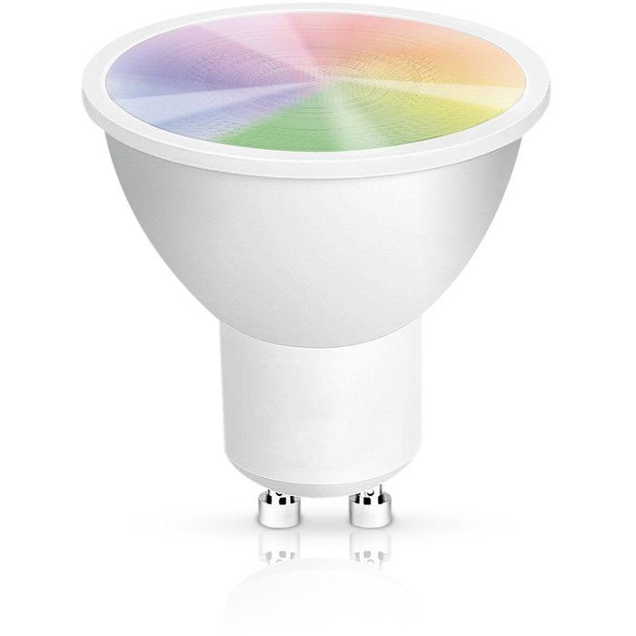 Vernetzte LED-Lampe  DELTA DORE  Easy Bulb  GU10  4,8 W  Farbig & Weiß