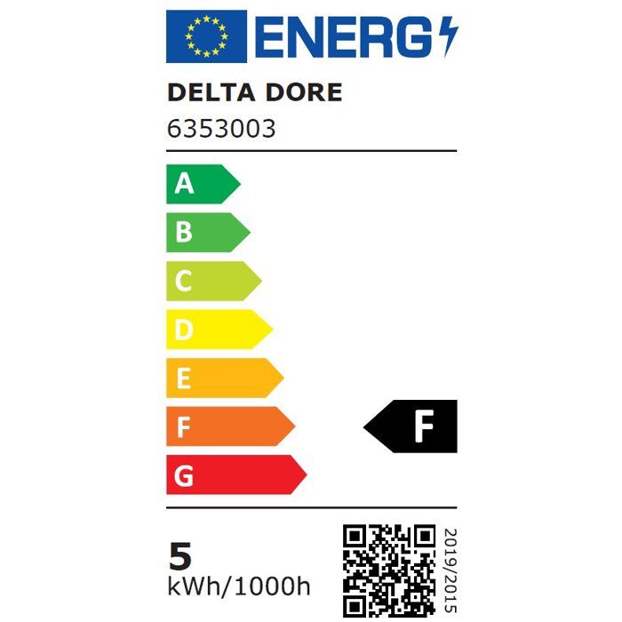 Vernetzte LED-Lampe  DELTA DORE  Easy Bulb  GU10  4,8 W  Farbig & Weiß