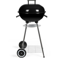 Holzkohlegrill - LIVOO - DOC172N - Grillfläche Ø 41 cm - Verchromter Stahlgrillrost - Emaillierte St