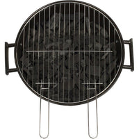 Holzkohlegrill - LIVOO - DOC172N - Grillfläche Ø 41 cm - Verchromter Stahlgrillrost - Emaillierte St