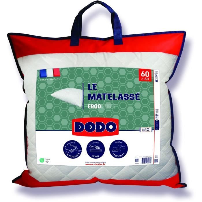 Dodo - Ergonomic pillow - Matelass - 60x60 cm
