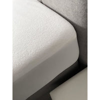 Absorbent mattress protector - 140x190 cm - polyester