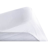 Absorbent mattress protector - 140x190 cm - Cotton - Anti -mite