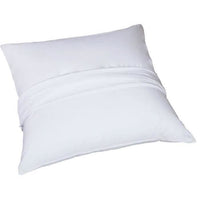 DODO Pack 2 trendy pillows 60x60cm + 2 waterproof pillow protectors 60x60 cm - 100% Polyester fillin