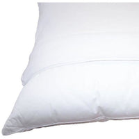 DODO Pack 2 trendy pillows 60x60cm + 2 waterproof pillow protectors 60x60 cm - 100% Polyester fillin