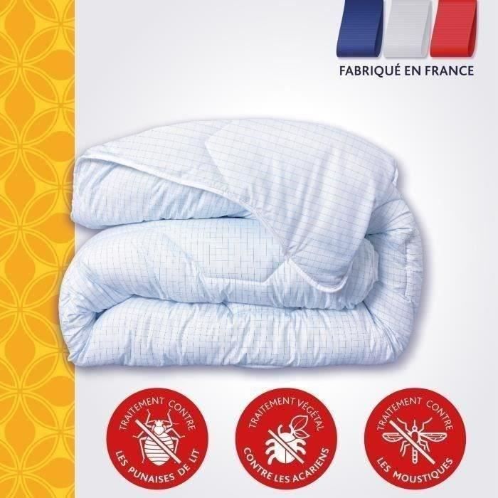 DODO temperate duvet 240x260 cm - 2 people - Anti-bug, anti-mite protection - 300G/m² - White - Made