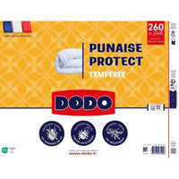 DODO temperate duvet 240x260 cm - 2 people - Anti-bug, anti-mite protection - 300G/m² - White - Made