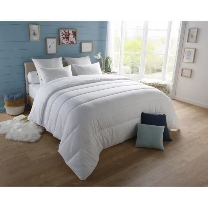 DODO Pack Warm anti-mite duvet 220x240 cm + 2 pillows 60x60 cm - Splendor - 100% volupt'air filling 