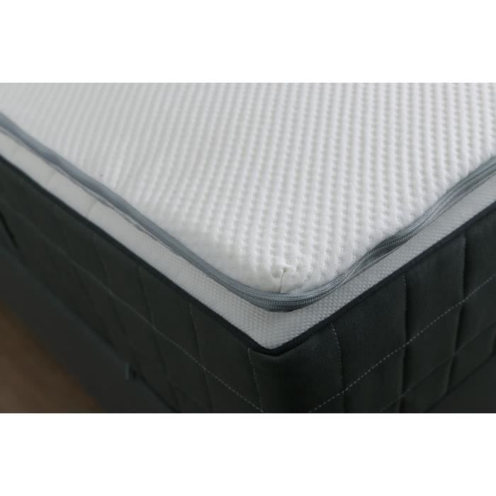 DODO mattress topper - 140x190 cm - 100% memory foam - ERGO