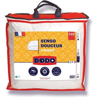 DODO - Temperierte Bettdecke 350 g/m² - SENSO DOUCEUR - 240 x 260 cm - Weiß