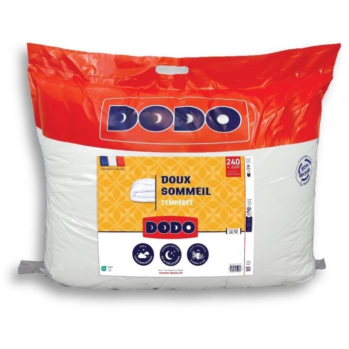 DODO - Temperierte Bettdecke 300 g/m² - SWEET SLEEP - 220 x 240 cm - Weiß