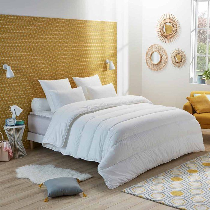 DODO Mittelschwere Bettdecke 250 g/m² - THE AUTHENTIC - 220 x 240 cm - Weiß