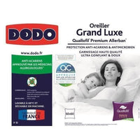 DODO Pillow Large Luxury Quallofil Allerban 60x60 cm white