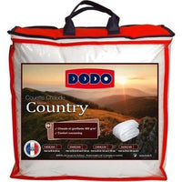 DODO warm quilt 400gr / m² COUNTRY 200x200 cm white