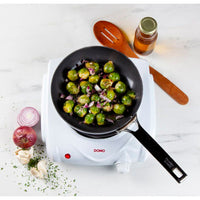 DOMO DO309KP Freestanding cast iron hob - White