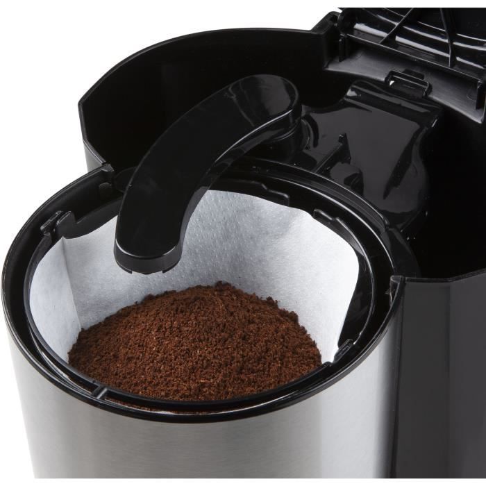 Filter Coffee Maker - DOMO - DO708K - 1000 W - 1.5 L - 12 cups - LCD screen - 24 hour timer - Black 