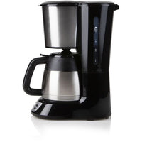 Filter coffee maker - DOMO - DO709K - 1000 W - 1 L - 8 cups - LCD screen - 24 h timer - Stainless st